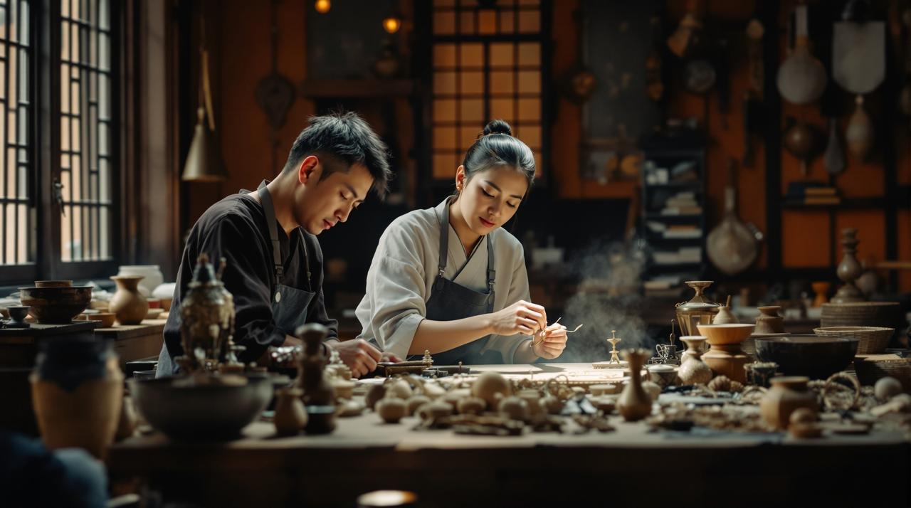 茄子影视-匠心传承-高清视频截图